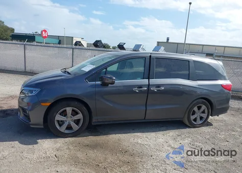2019 Honda Odyssey Ex-L из США, поврежденный, VIN 5FNRL6H74KB094181